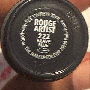 Makeup Forever Rouge Artist Lipstick- Brave Blue 222 - NWOB